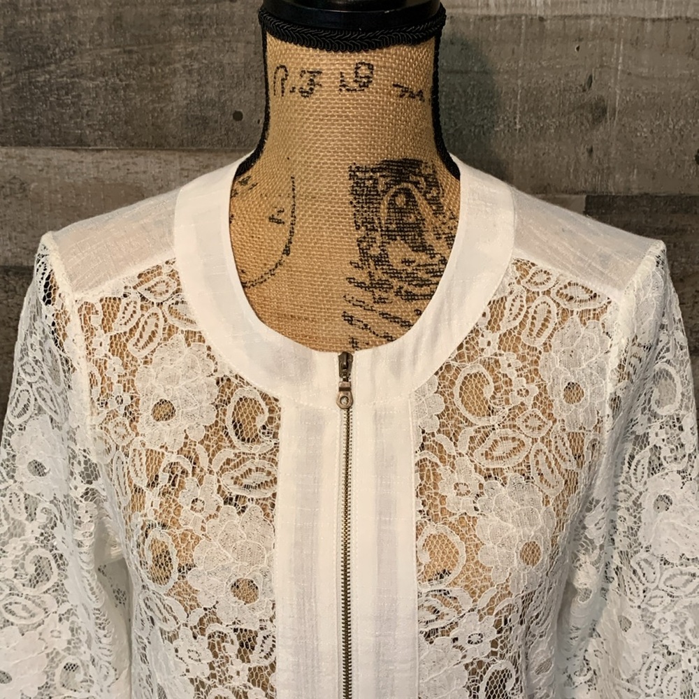 Spense Lace Jacket Size M - Picture 5 of 16